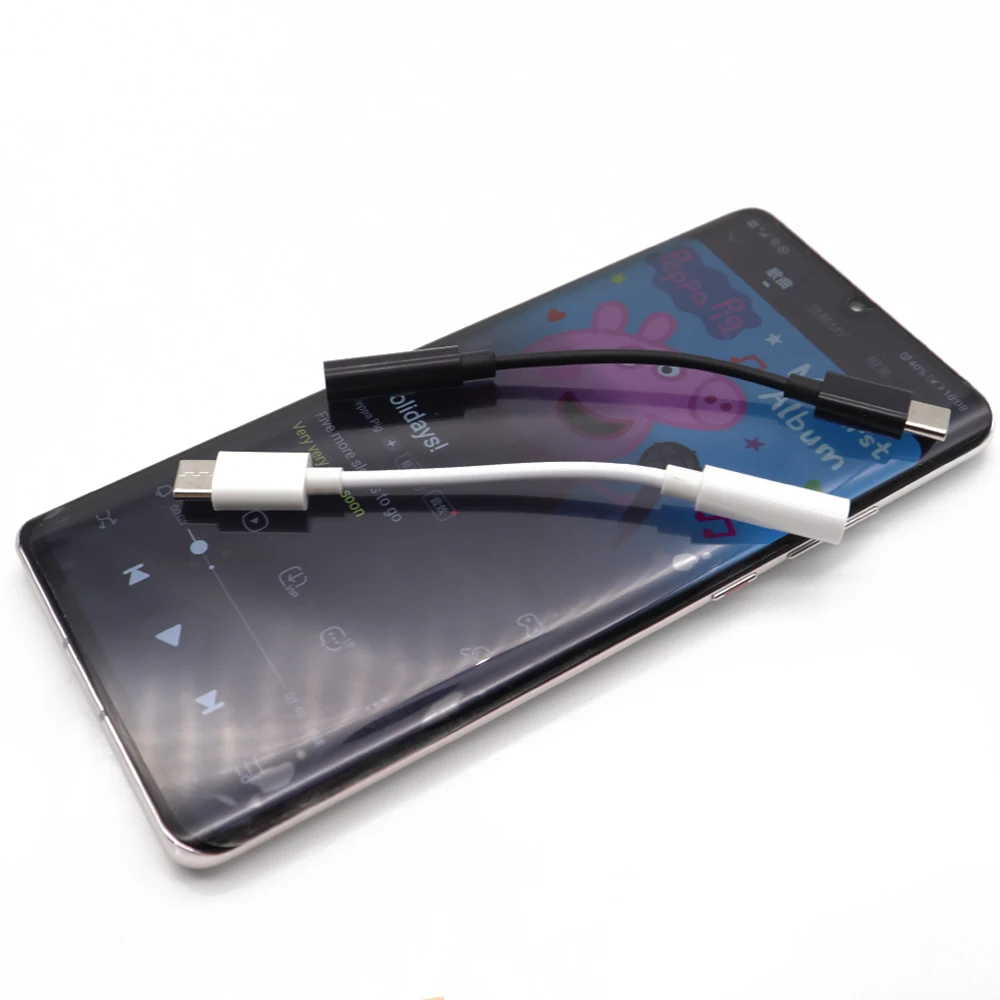 Переходник с USB Type C на 3 5 мм для наушников AUX аудиокабель адаптер Samsung Xiaomi Huawei