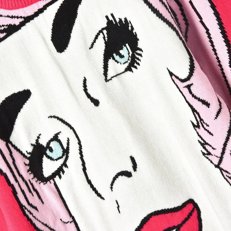 Модные длинные свитера оверсайз Осень-зима 2019 хитовый цвет абстрактное