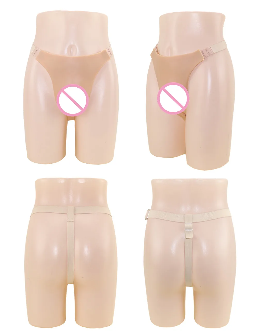 Вагинальное оборудование трансгендер нижнее белье косплей Трансвестит женские