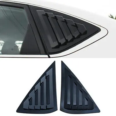 

Glossy Black Rear Window Shutter Cover 2pcs for Nissan Sentra Sylphy 2013-2018