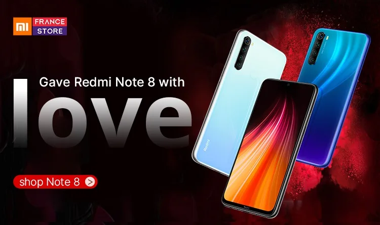 Redmi Note 8 Pro Xiaomi Глобальная версия 6 ГБ 64 ГБ / 128 ГБ Смартфон G90T Octa Core 6,53 ”64-мегапиксельная 4500 мАч NFC Мобильный телефон Android