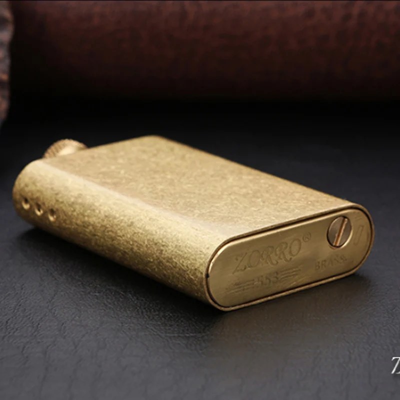 Керосиновая Зажигалка ZORRO из чистой меди уникальная ветрозащитная винтажная