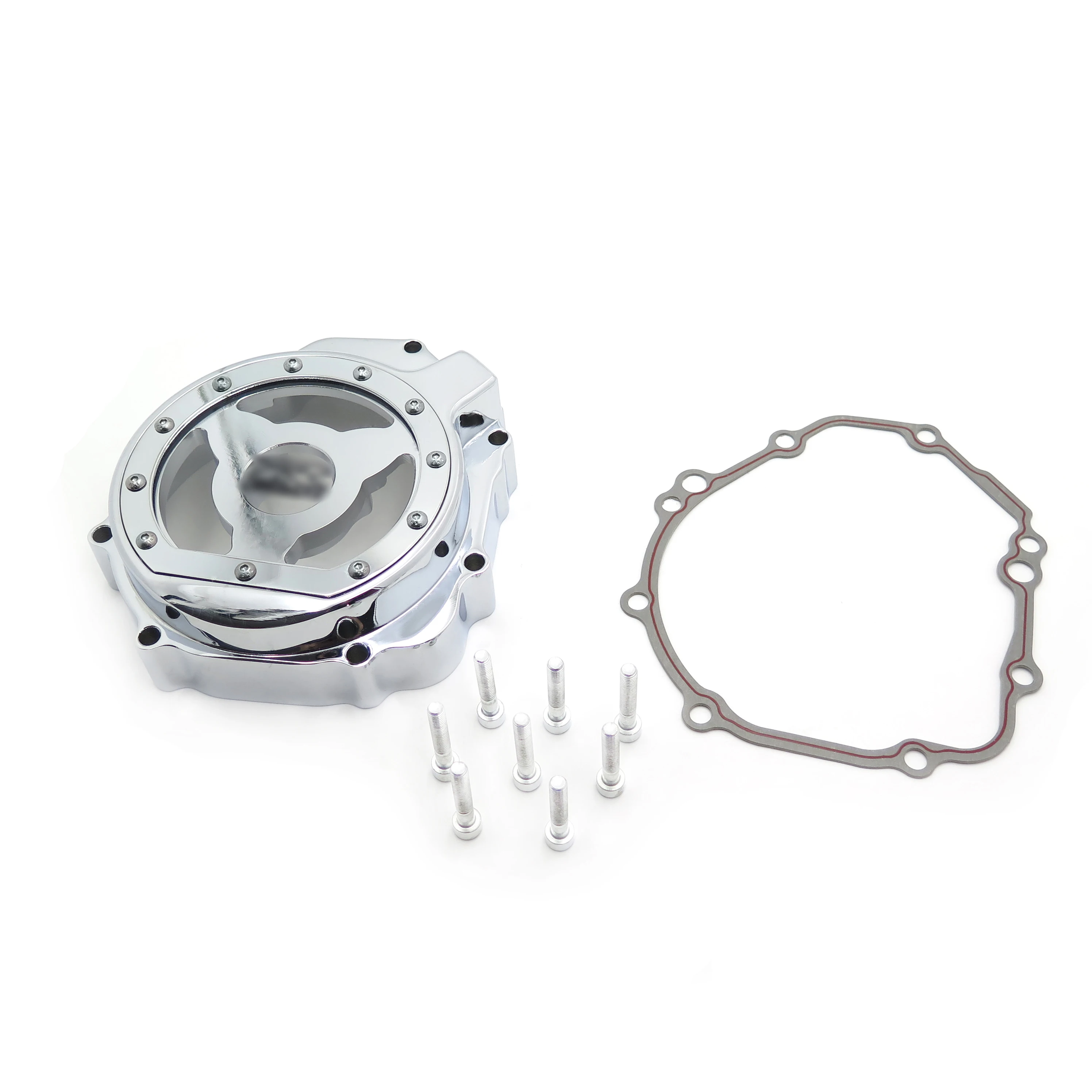 Aftermarket Бесплатная доставка Мотоцикл частей двигателя статора Обложка прозрачная