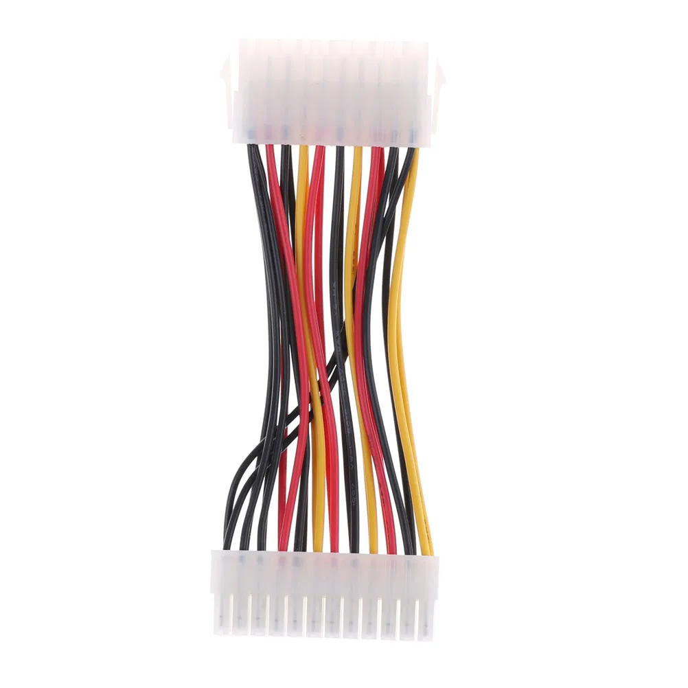 Кабель 14 см 20-Pin штекер 24-Pin Женский Кабель-адаптер для ATX PSU Mini hp 1 шт. пластик 20 Pin до