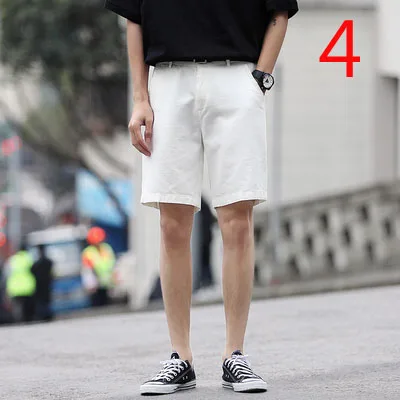 

Men's casual shorts men's tide pants male Korean version of the trend of slim men's pants 2019 new