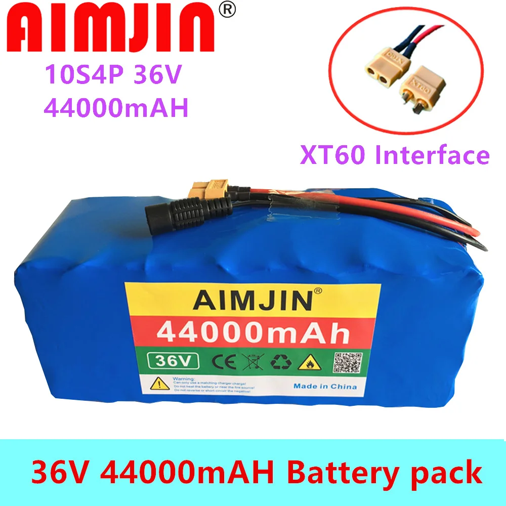 

Е-байка 36В Батарея 10S4P 44000 мА/ч, Батарея пакет 500 Вт высокой мощности Мощность е-байка 36В 44A Батарея пакет цилиндрическая литий-ионный аккумуля...