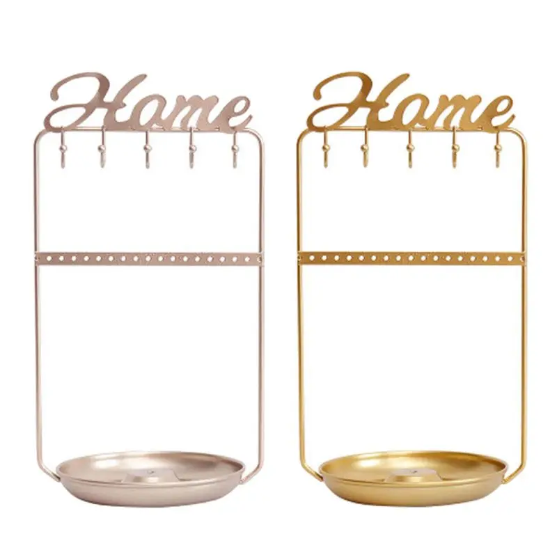 

Настольный органайзер для украшения дерева, 3 в 1, органайзер для ожерелья, дисплей, браслет, серьги и кольцо, лоток, держатель для ювелирных и...