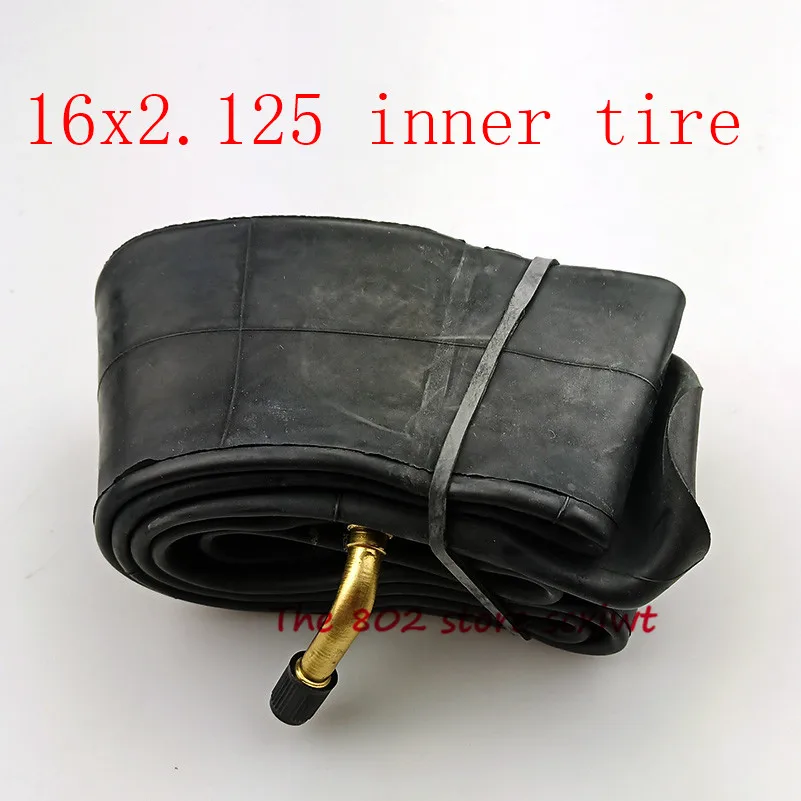 Размер 16 дюймов внутренняя трубка для электрического мотоцикла 16x2 125 16*2 шин