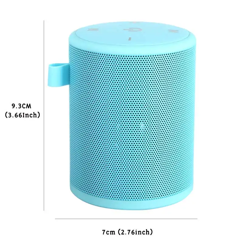 T2 mini Blue T2 беспроводной Bluetooth динамик водонепроницаемый портативный открытый мини Колонка коробка динамик Поддержка TF карты стерео HiFi динамик s - Цвет: T2 mini Blue