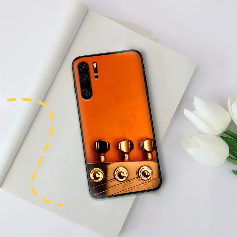 Гитара чехол для huawei P8 P9 Mini P10 P20 2019 P30 LITE P Smart Z 2018 Pro Coque Funda | Мобильные телефоны и