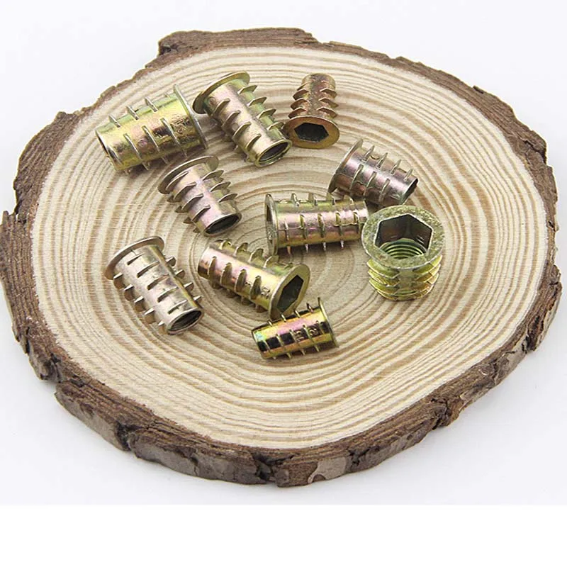 Металлическая Шестигранная головка с шестигранной головкой 10 шт. встраиваемая