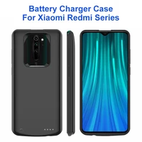6800mah battery charger case for redmi note 9 note 8 pro power bank case external battery cover for redmi 10x 9 k40 k30 pro
