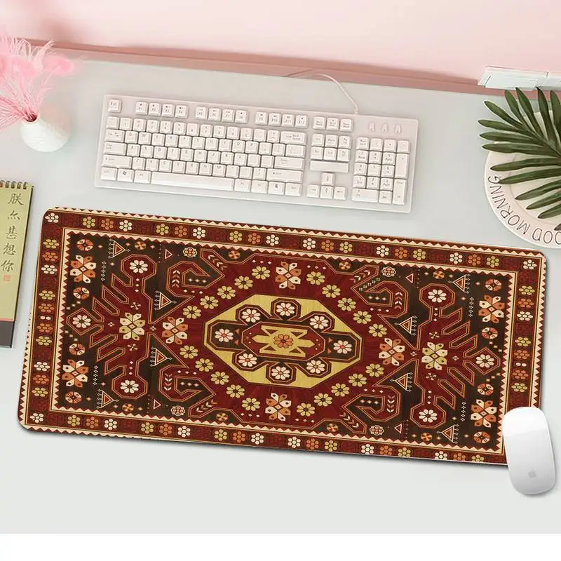 

Persian Carpet Customized laptop Gaming mouse pad L Large Gamer Keyboard PC Desk Mat Computer Tablet Gaming Mouse Pad
