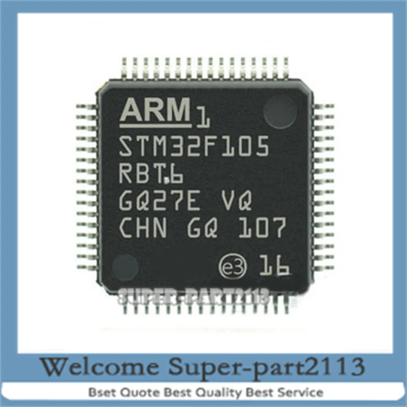 

Новая Оригинальная фотография STM32F105RBT6 LQFP64, 5 шт.
