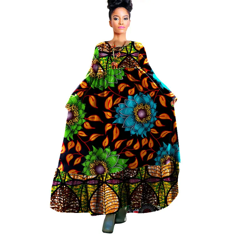 Brw в африканском стиле Одежда традиционная базенская Riche осеннее платье Boho style Robe Femme Макси платье женские Платья Туника Платья WY931 - Цвет: 15