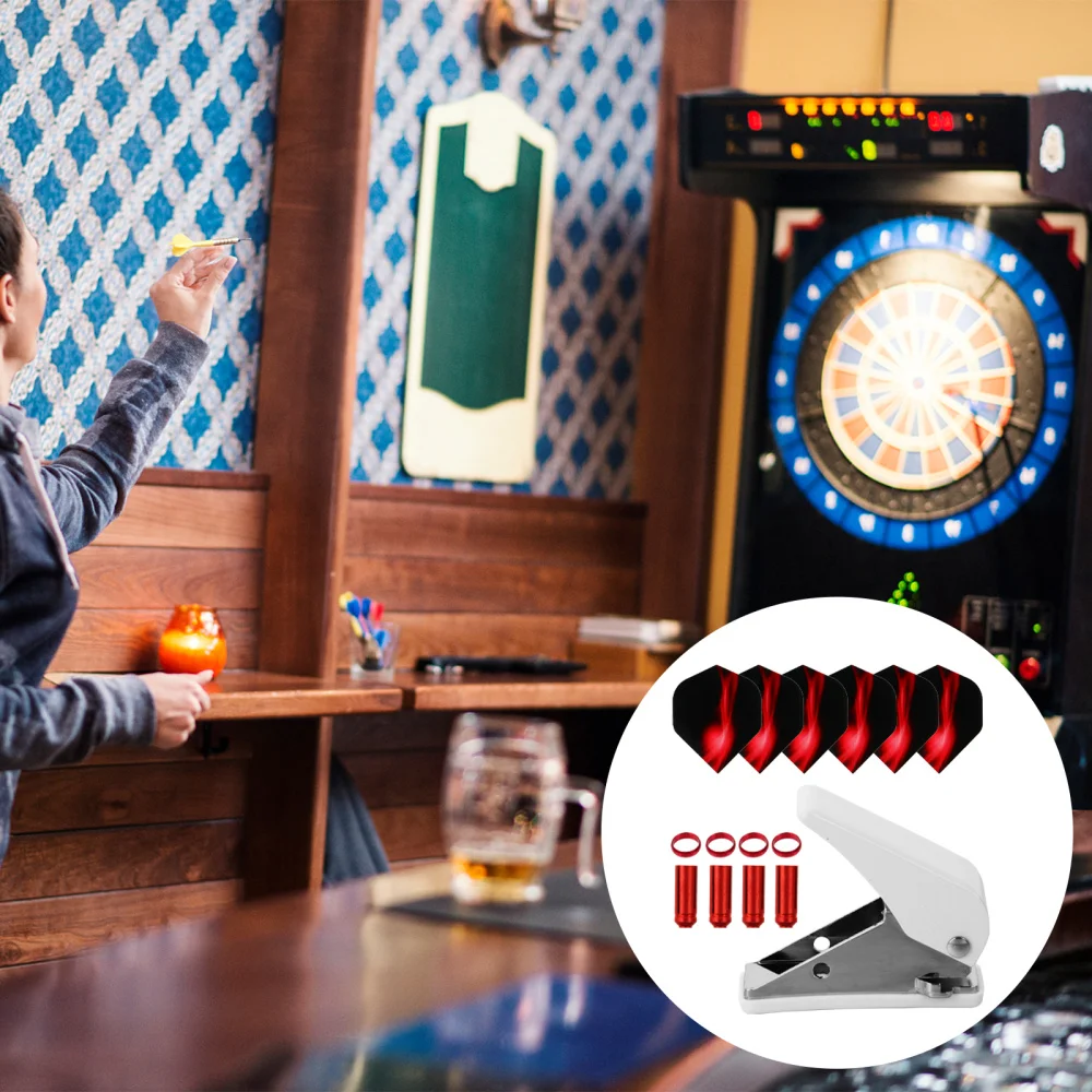 

19pcs Dart Accessories Set Dart Punch with Dart Flight O Rings Dart Protectors