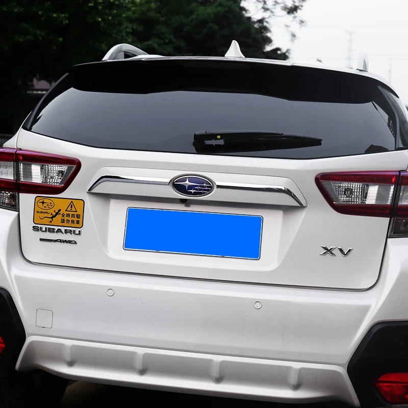 ABS хромированные аксессуары крышка багажника обшивка для Subaru XV GT3 GT7 2017-2022