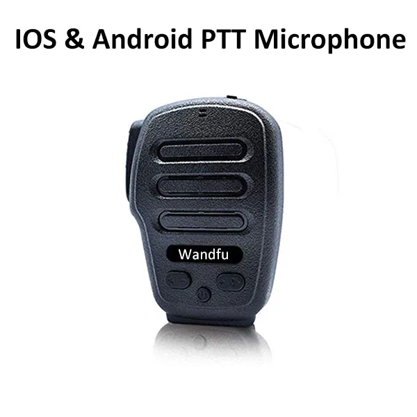 Wandfu PTT bluetooth Zello Динамик Mic динамики и микрофон с Bluetooth модулем Android Беспроводной