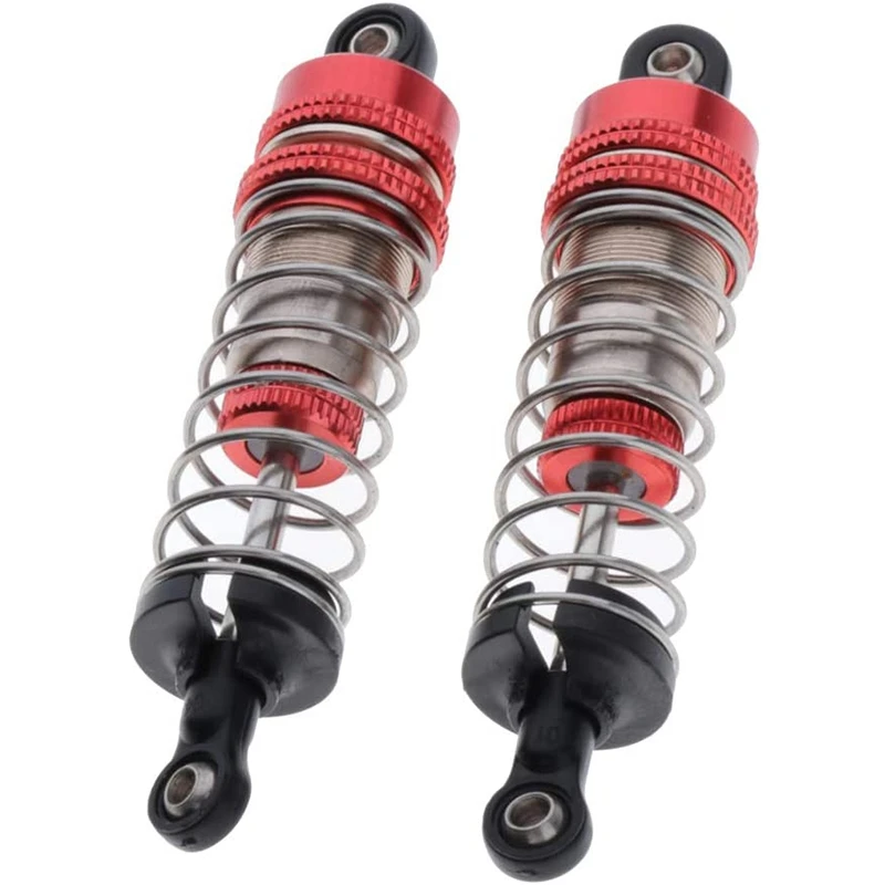 

6Pcs Metal Shock Absorber Damper Replacement Accessory Fit for WLtoys 144001 1/14 Four-Wheel Drive RC Car Parts