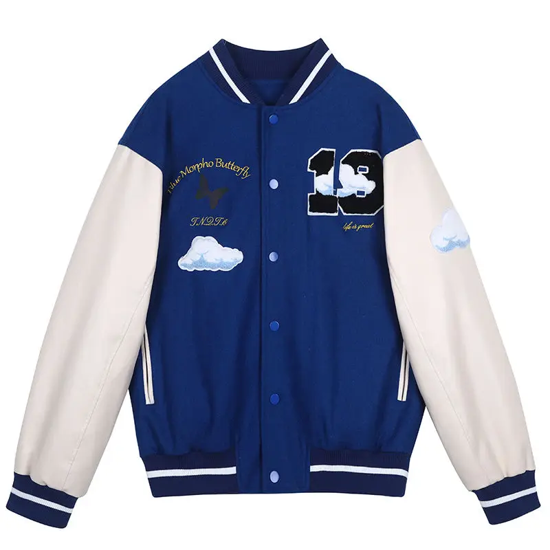 Женская Вельветовая куртка-бомбер в стиле Харадзюку | одежда