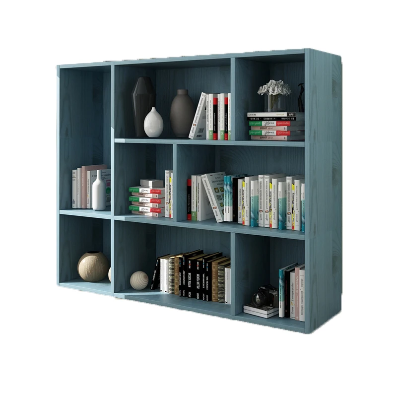 Простая Современная книжная полка книжный шкаф с бесплатной комбинации простой