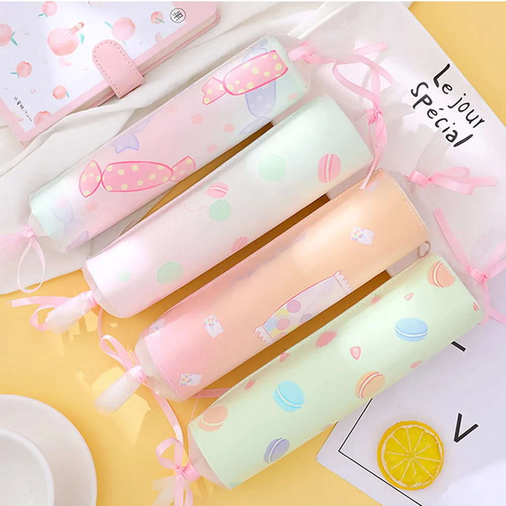 

Cute Zipper Pencil Case Candy Shape Kids Student Storage School Supplies Pen Pouch NC99