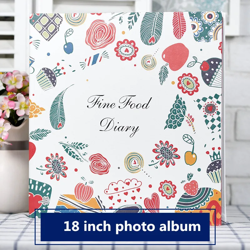 PA15 креативный семейный самоклеящийся фотоальбом с искусственным покрытием