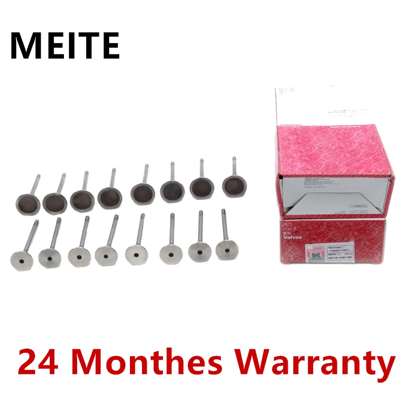 Впускной клапан двигателя набор выпускных клапанов для Audi A3 A4 A5 A6 Q3 TT VW CC Jetta Passat