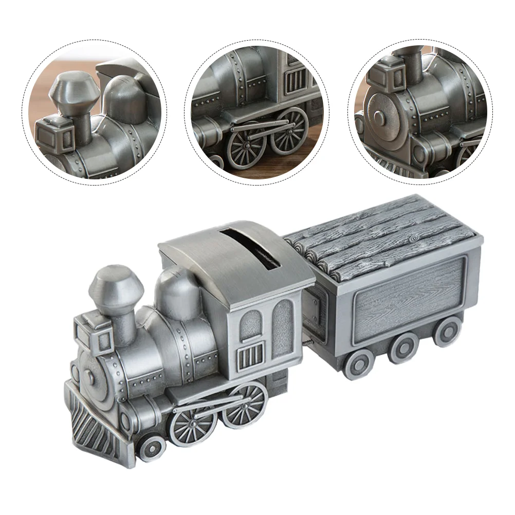 

1 шт., уникальный экономичный горшок для монет в форме поезда