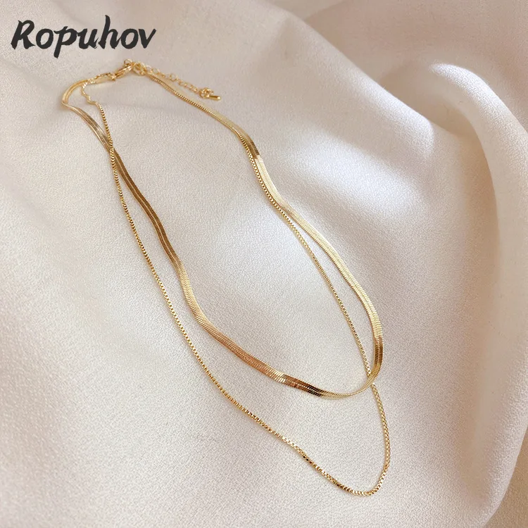 Ropuhov 2021 новый корейский модный подарок для женщин роскошное простое Стильное