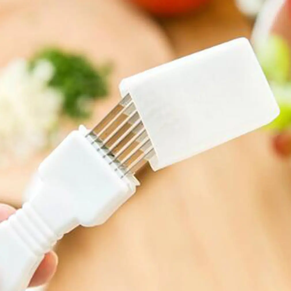 Кухонные гаджеты нарезанный зеленый нож для лука многоцелевой измельчитель