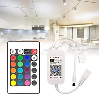 smart wireless wifi rgb led controller alexa voice controller 24 keys ir remote control for led strip lights new