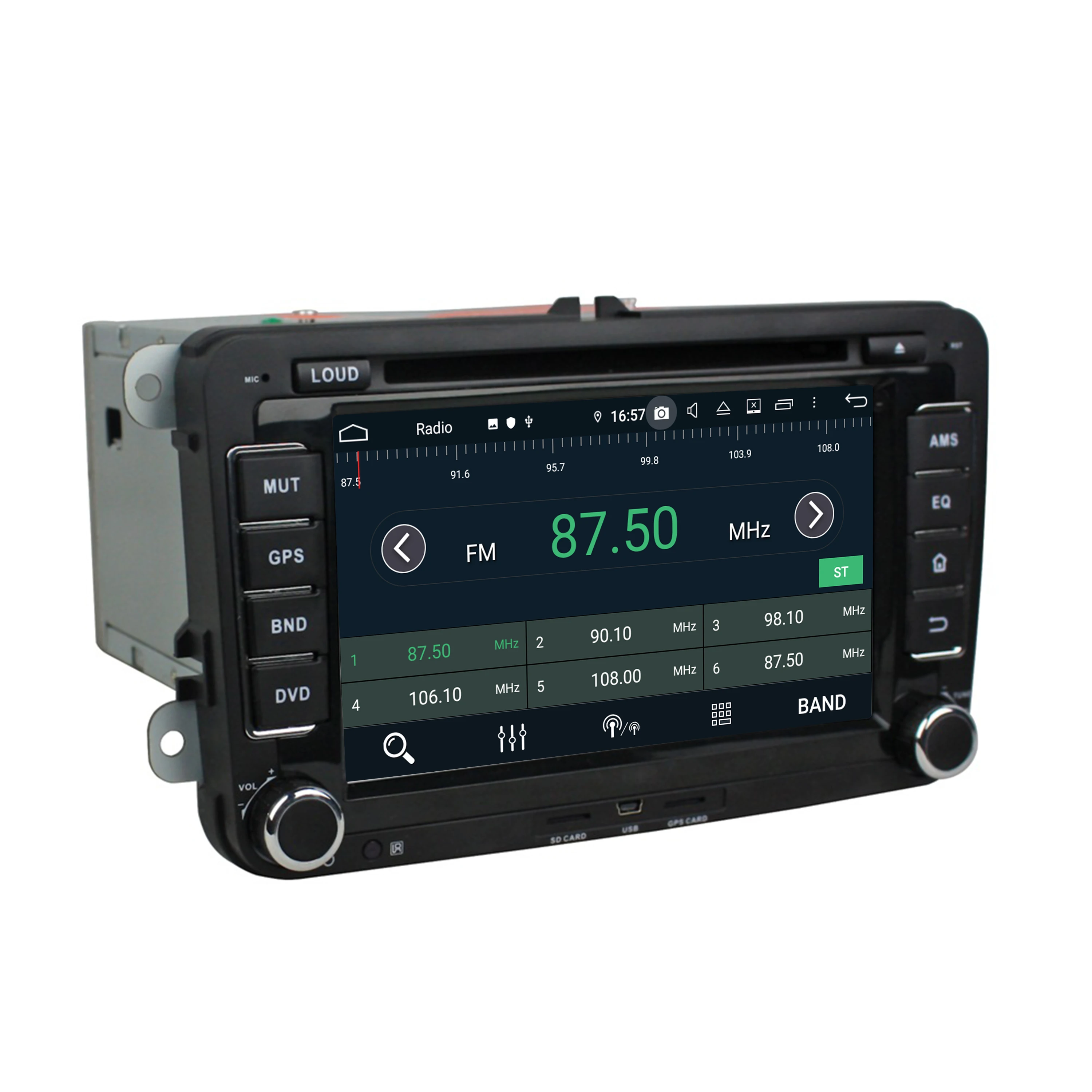 7&quot 6 Core PX6 Android 9.0 Multimedia Player For Volkswagen Magotan Caddy Passat Car Radio 2 Din Audio 4+64GB DVD DSP GPS | Автомобили