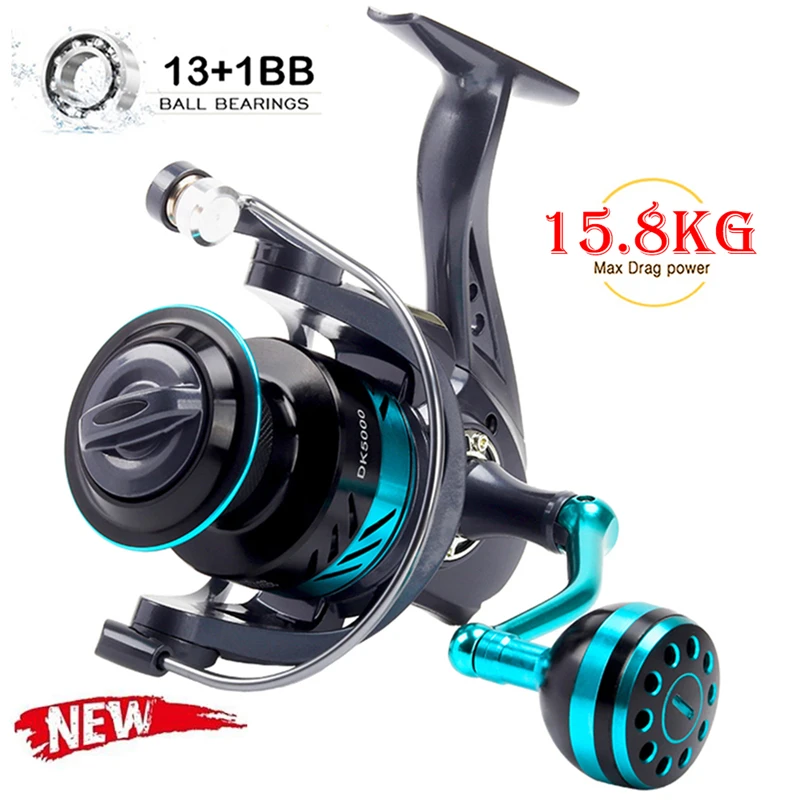 Рыболовная катушка TOP10 металлическая с шариком высокая скорость большое тяговое