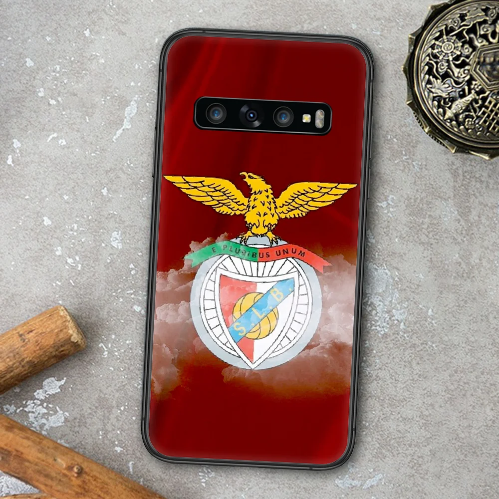 

Portugal Soccer Benfica Phone Case For Samsung Galaxy Note S 8 9 10 20 Plus E Lite Uitra black Hoesjes Painting Back Luxury