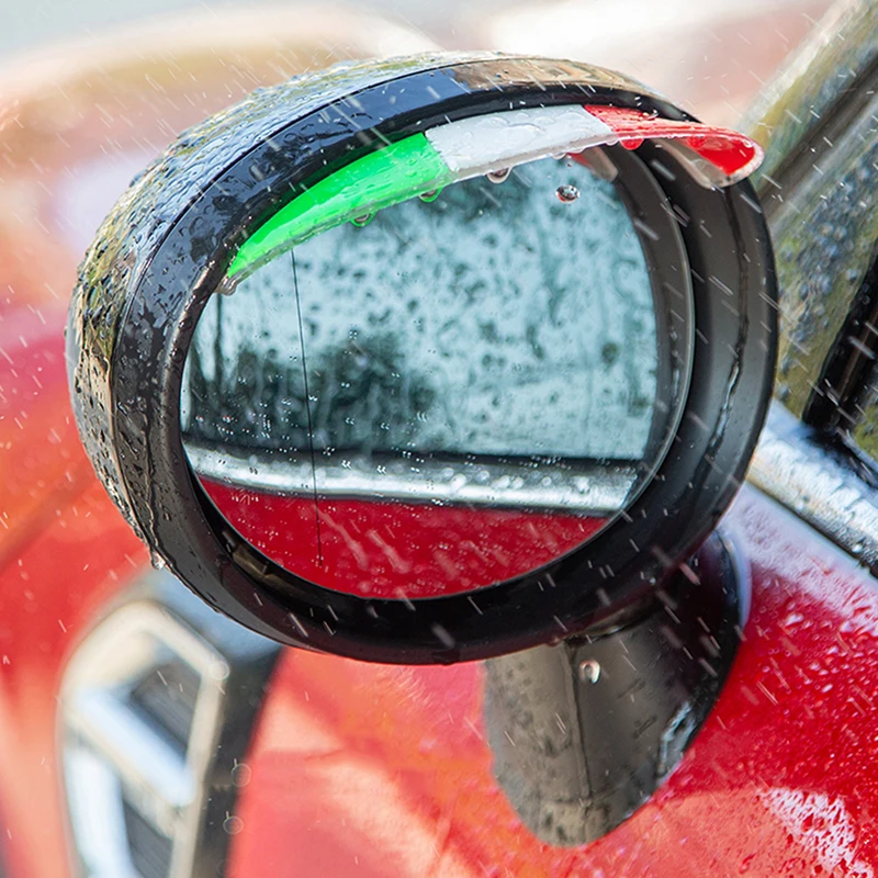 2 шт. стайлинга автомобилей зеркало заднего вида козырек дефлектор для бровей