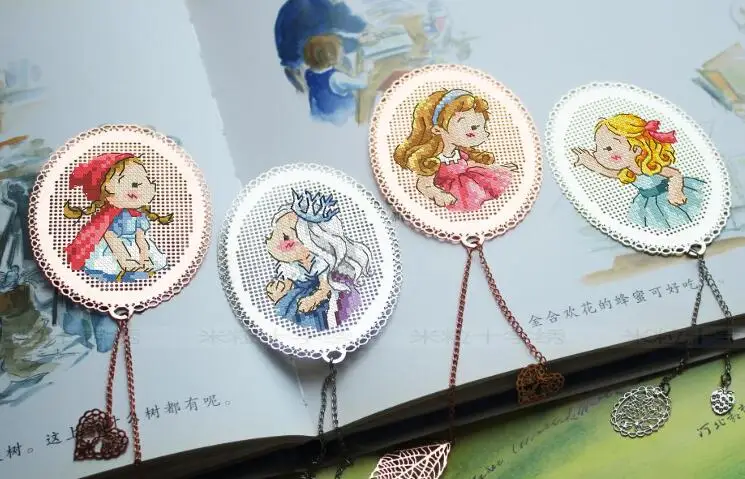 Вышивка крестиком оригинальный подарок ручной работы Новая Металлическая