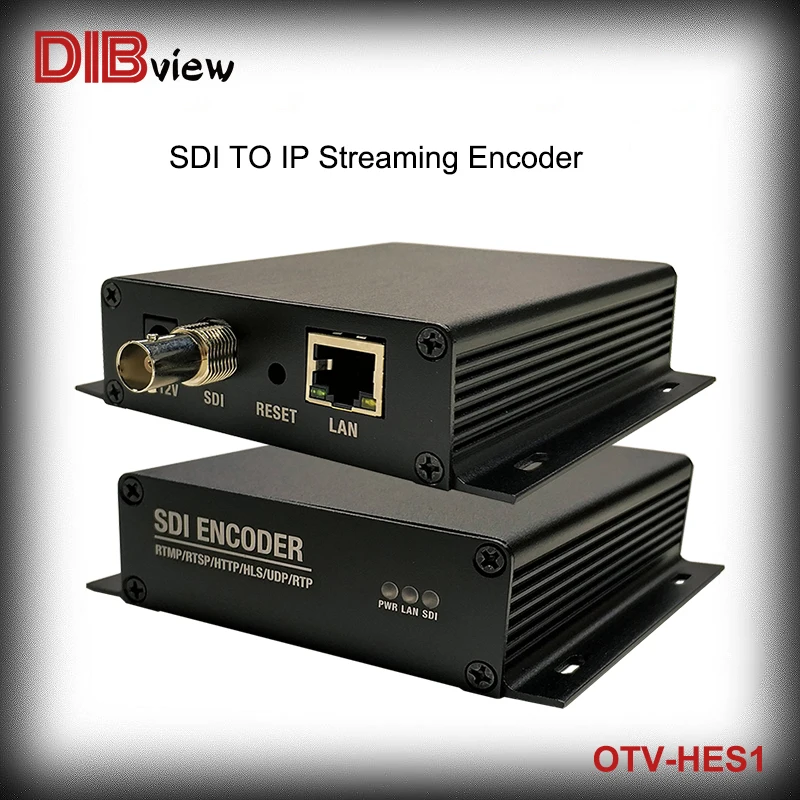 

Dibview Facebook Youtube Ustream Wowza H.265 HEVC RTMP UDP SRT H.264 SDI HD Code IPTV streaming server hdmi to ip video encoder