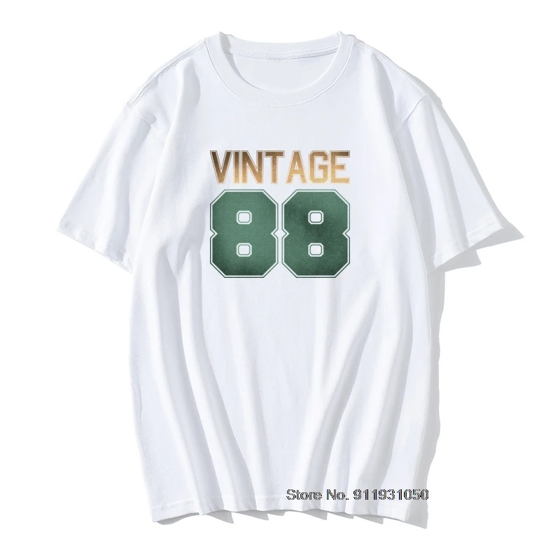 

30th Birthday Latvia Shirt Men Retro Vintage 1988 T Shirt For Men Short Sleeve Gintama Fit Memory Tshirt Best Selling T-Shirt