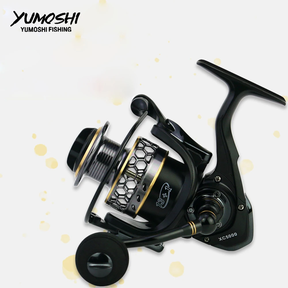 REELSKING XC 1000 7000 Рыболовная катушка Эва ручка металлическая для ловли карпа литье