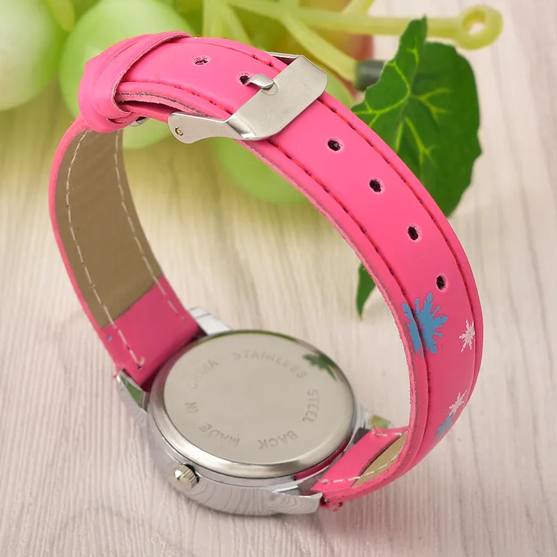 Reloj mujer детские часы для девочек милые Мультяшные принцессы кварцевые женщин