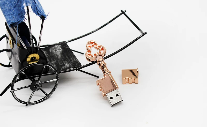 Мультфильм USB карта памяти 64 ГБ 32 ГБ 16 ГБ 8 ГБ розовое золото флэш-накопитель ключ Флешка Мини U диск Reboto флэш-диск для ПК