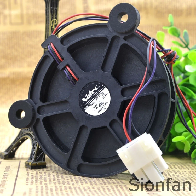 for NIDEC Dicky D06F-12BS2 01B 6025 12V 0.21A Turbo Fan Blower 3 Wire