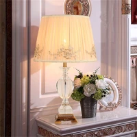 sarok modern table lamp crystal luxury led desk light bedside decorative for home foyer bedroom office hotel
