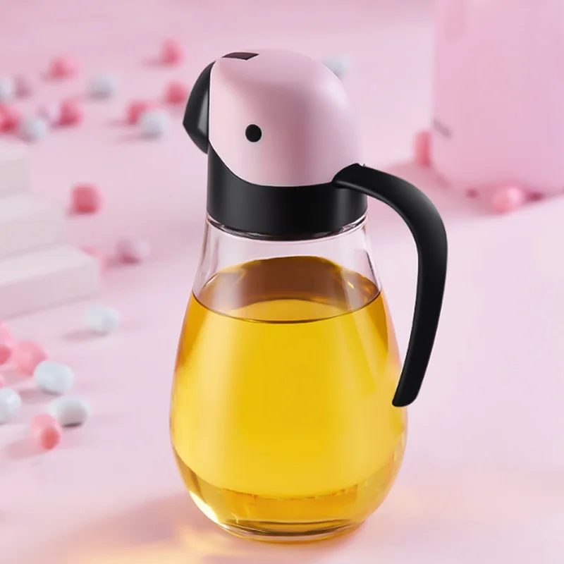 Автоматический открывающийся Герметичный Стеклянный Горшок для масла Бытовая