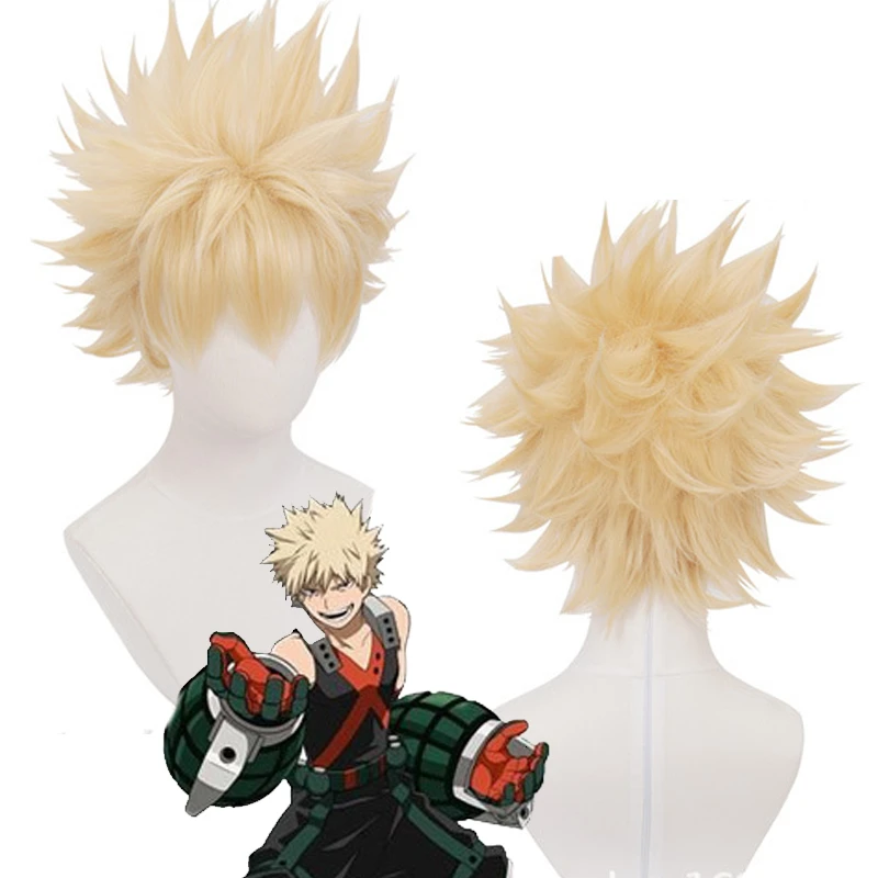 Аниме My Hero Academia Boku No костюм героя косплея парики Bakugo Todoroki Shouto Izuku Midoriya Хэллоуин для