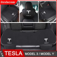2021 new tesla car seat cover for tesla model 3 accessories model y seat covers front and rear seat cushion model3 car interior