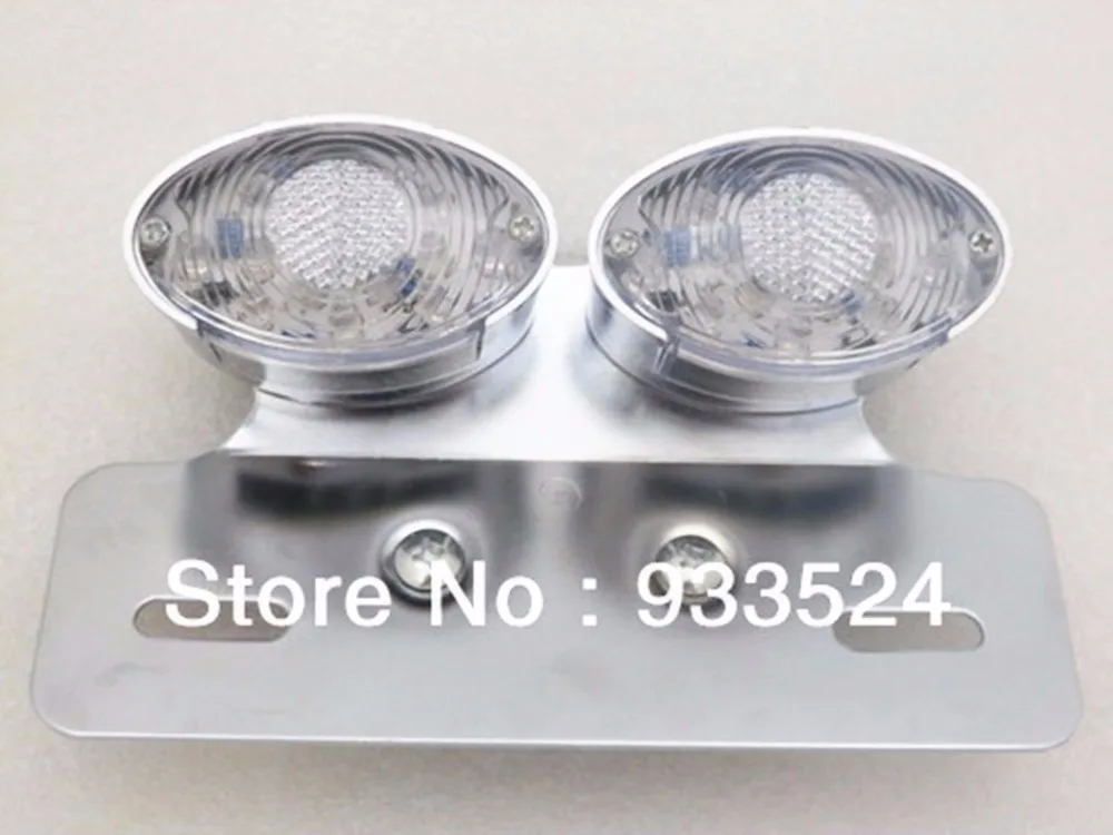 

Motorcycle LED Brake Running Tail Light W/ Bracket Holder For Harley Honda CBR Yamaha Suzuki GSX-R Kawasaki ZX Ninja Custom