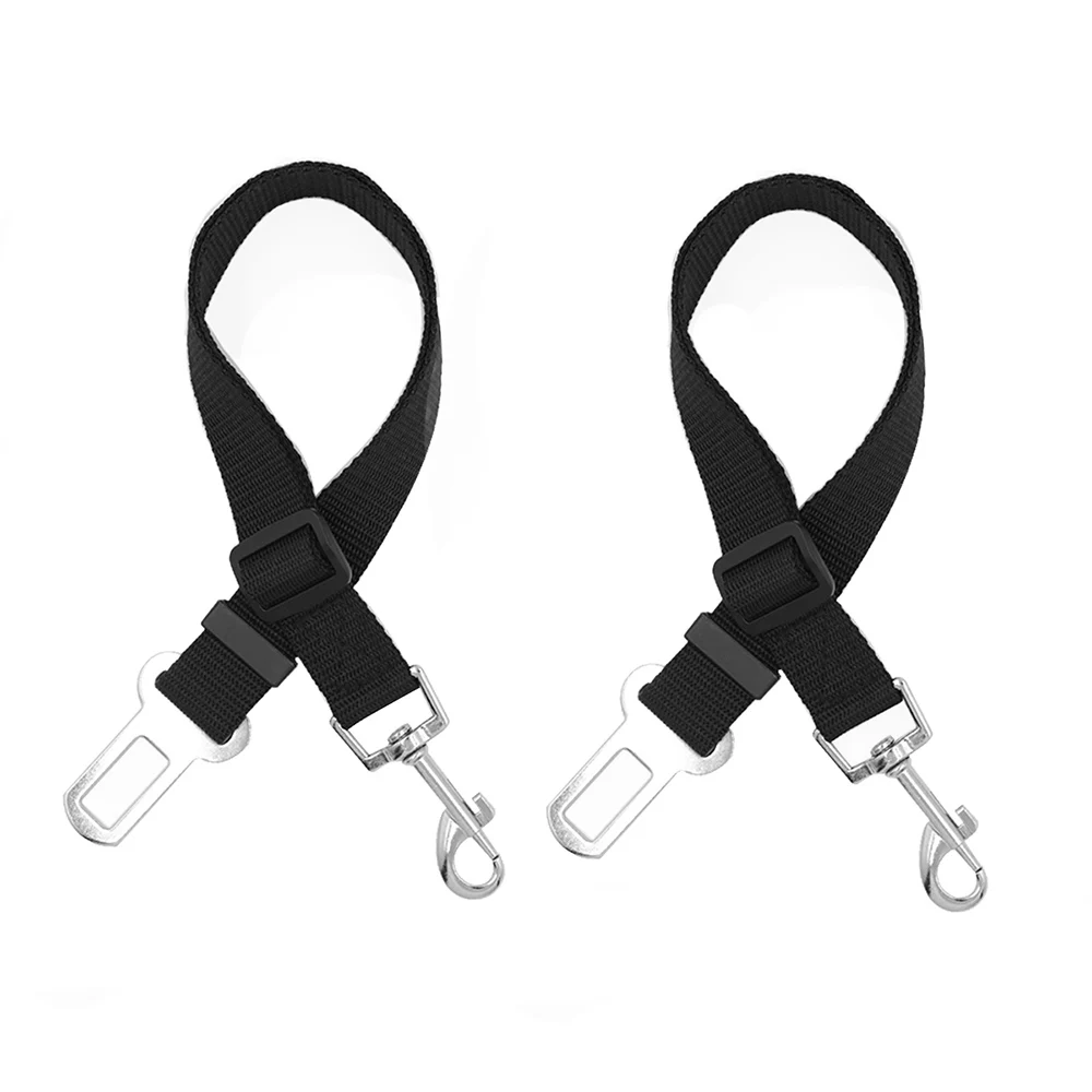 

Dog Car Seat Belt Adjustable Pet Safety Seatbelt Vehicle Accessorie Harness and Collar Lead Belts For Small Large Dogs