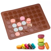 non stick macaron silicone mat baking mold baking pan pastry cake pad baking tools diy cake mold muffin pastry mould new